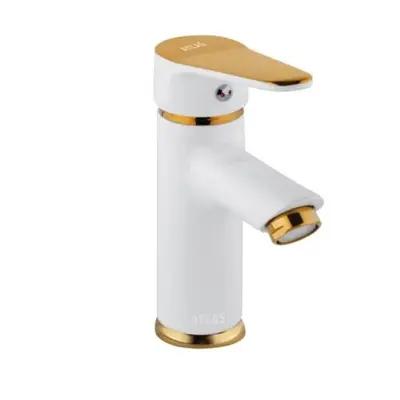 شیر روشویی الماس طلایی