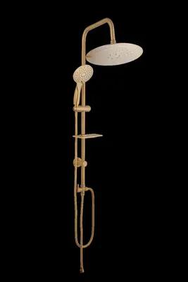 علم دوش گرد طلایی