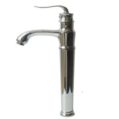 شیر روشویی پایه بلند بامبو کروم