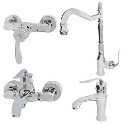 شیرآلات بامبو کروم