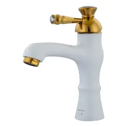 شیر روشویی مروارید طلایی