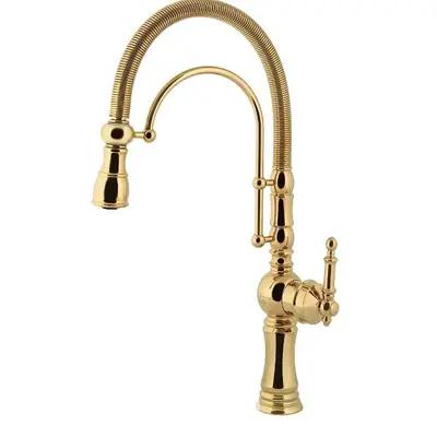 شیر ظرفشویی تک طلایی